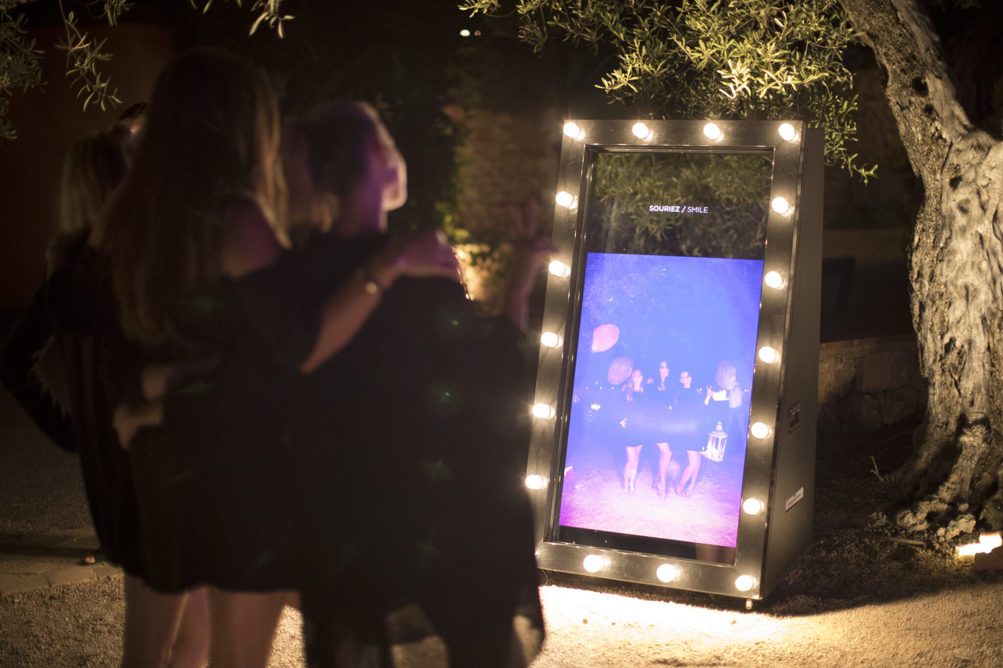 Borne photo miroir Paris